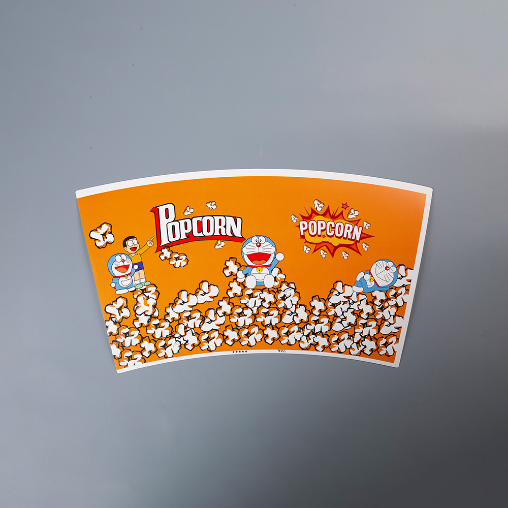 Ventilador doble para vasos de papel recubierto de PE